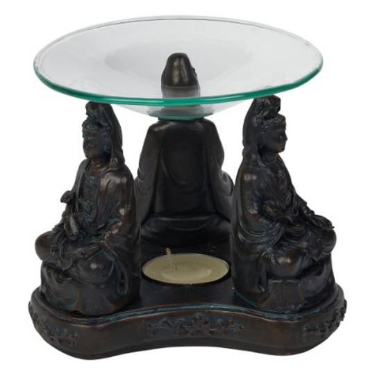 Kwan Yin Polyresin Oil Burner